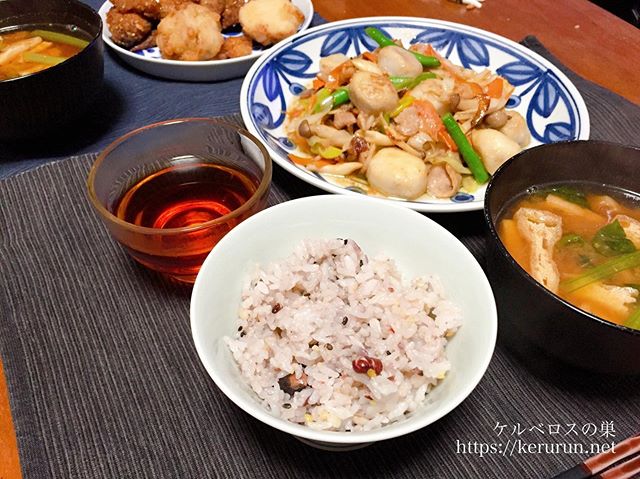 パルシステムのお料理セット「産直豚バラ肉と里芋の甘味噌炒め」で晩ごはん